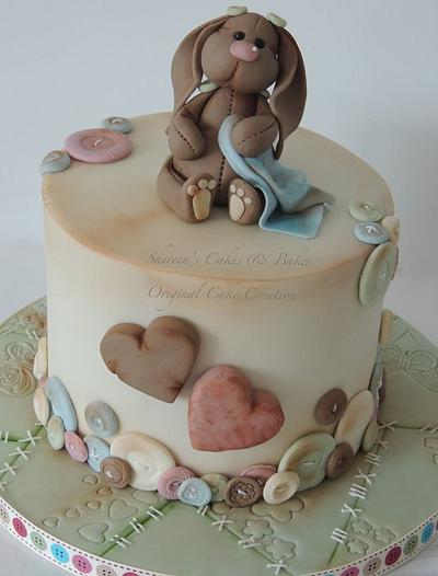 Antique bunny - Cake by Shereen