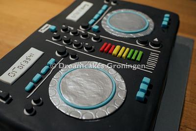 DJ cake - Cake by Dreamcakes Groningen