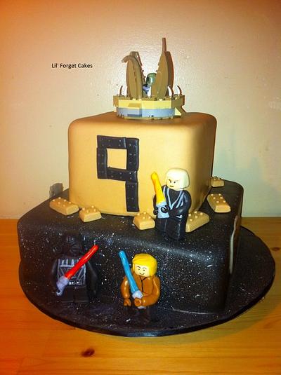 Lego Star Wars - Cake by lilforgetcakes