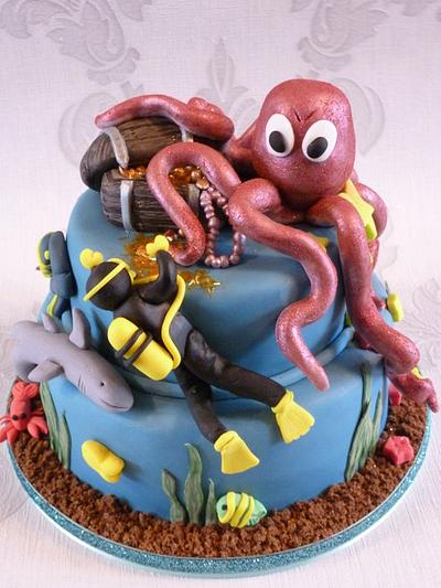 Deep sea diving - Cake by kerry ibbotson-devine