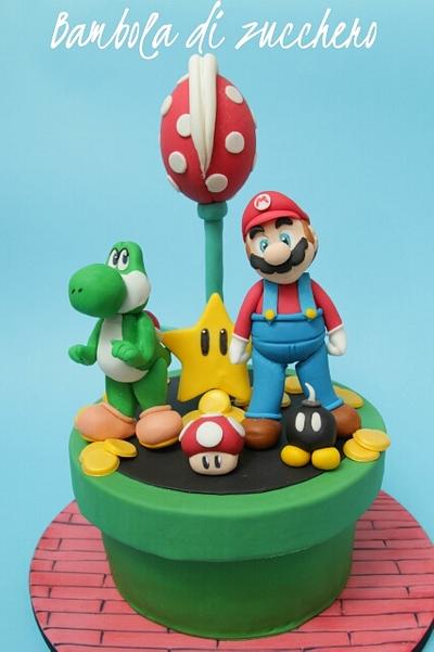 Super Mario Bros - Cake by bamboladizucchero