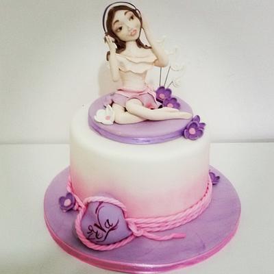 cake violetta  - Cake by Sabrina Adamo 
