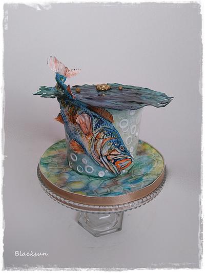 Birthday fish :)  - Cake by Zuzana Kmecova