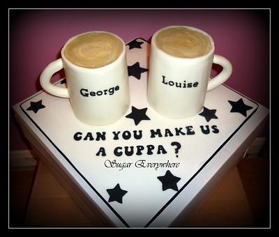 Fancy a cuppa?? - Cake by Kelly @ Sugar Everywhere