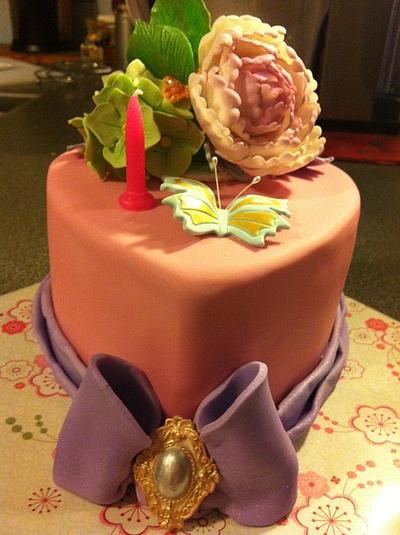 Birthday cake - Cake by Cakesbytoi