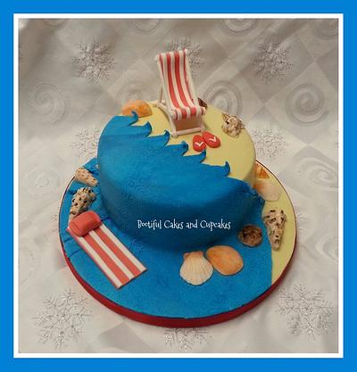 Beach - Cake by bootifulcakes