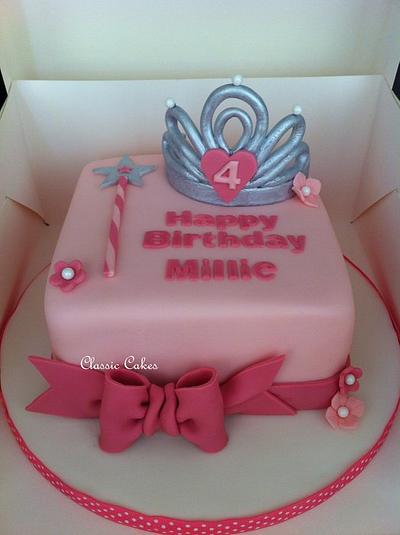 Pink Princess cake - Cake by hayleyl