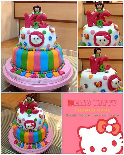 Hello kitty cake and cupcakes - Cake by Sweet tooth
