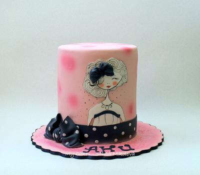 Girly Cake - Cake by marulka_s