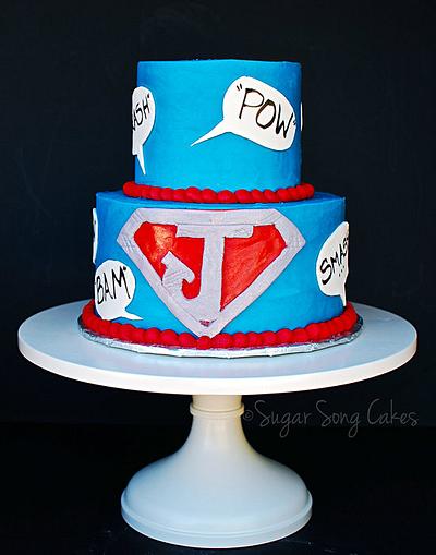 Super J's First Birthday - Cake by lorieleann