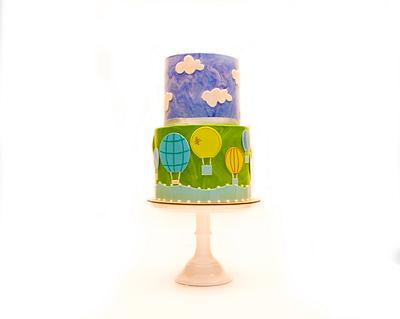 Sweet Air Ballonn - Cake by Le RoRo Cakes
