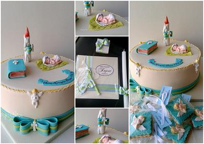 Christening cake - Cake by simplyblue