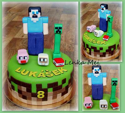 Minecraft - Cake by Lenka