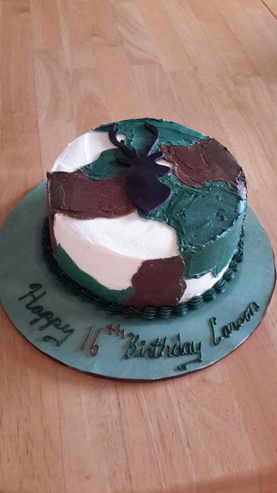 Camouflage  - Cake by Brenda49