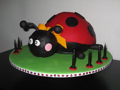 Ladybeetle Cake - Cake by Lorelei