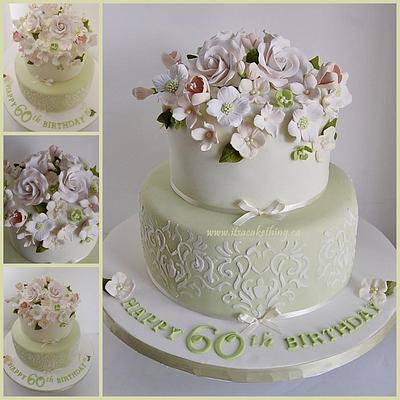 Floral Dreams Birthday Cake - Cake by It's a Cake Thing 