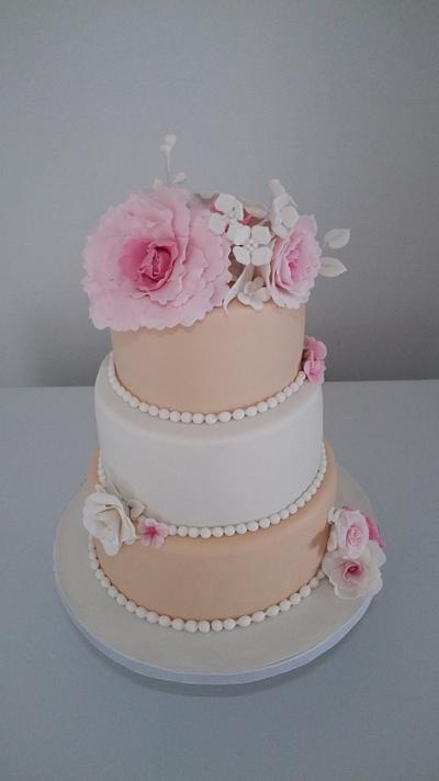 Wedding cake - Cake by cakeSophia