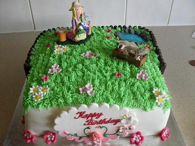GARDENING CAKE - Cake by Tinascupcakes