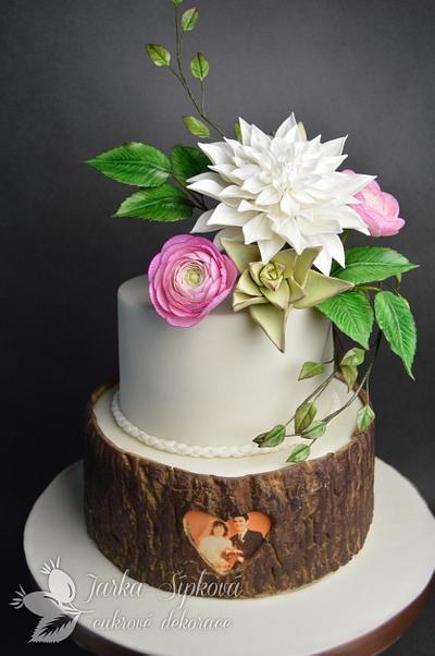 Anniversary Cake - Cake by JarkaSipkova