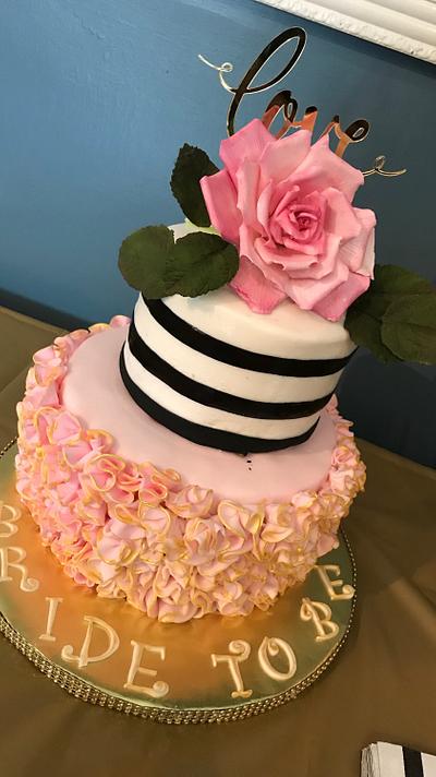Bridal Shower Cake - Cake by ChubbyAbi