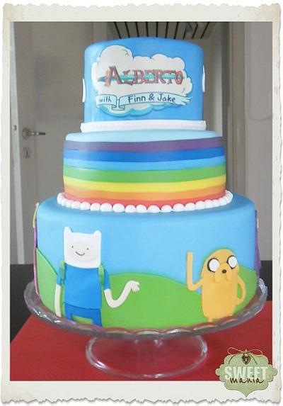 Adventure time!! - Cake by sweetmania