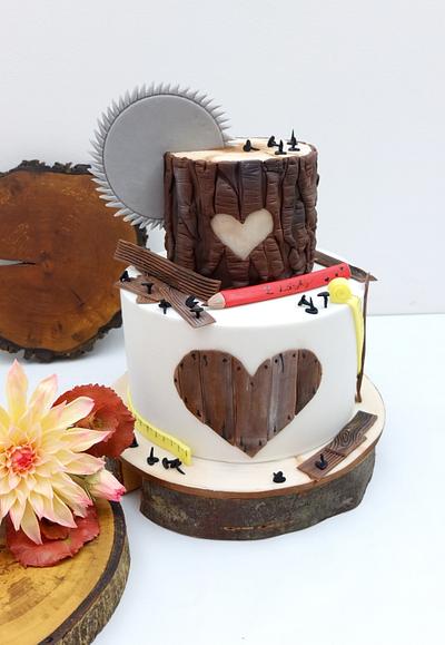 Cake for carpenter. - Cake by SWEET architect