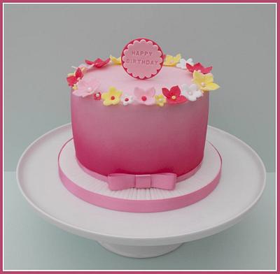 Very Pink Birthday Cake - Cake by Gill W