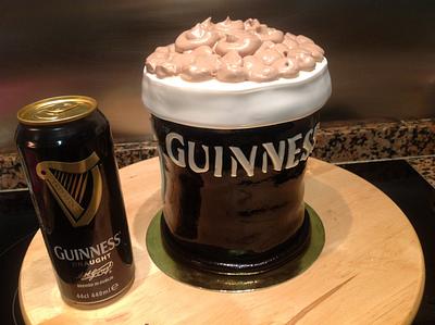 Guinness in & out - Cake by Sugarcloudbenidorm