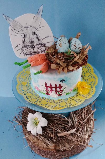 EASTER IS HARE - Cake by June ("Clarky's Cakes")