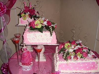 Wedding Cake - Cake by Rosey Mares