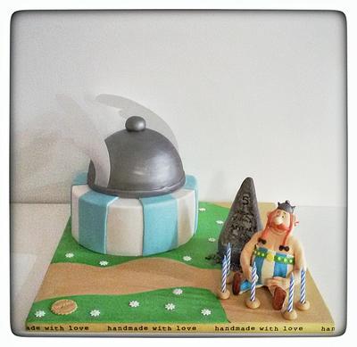 Asterix & Obelix - Cake by Sugar Addict by Alexandra Alifakioti