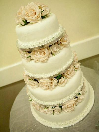 Wedding cake - Cake by Andypandy