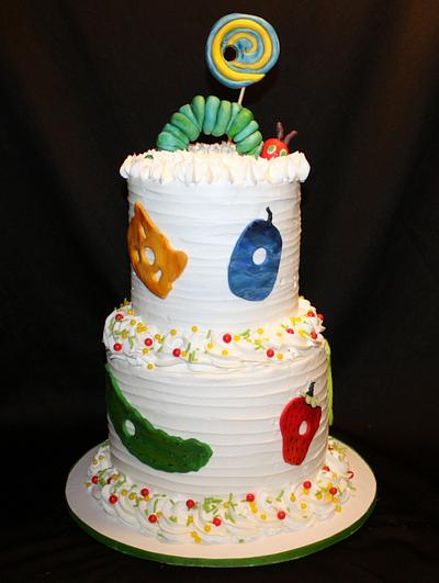 hungry caterpiller - Cake by Occasional Cakes