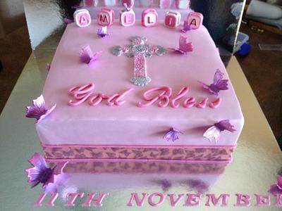 First christening - Cake by Trickycakes
