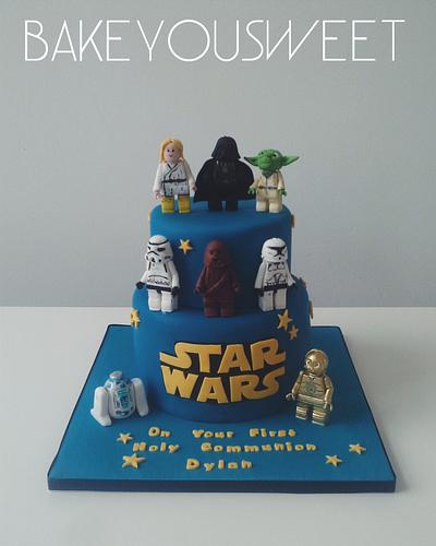Lego Star Wars - Cake by Bakeyousweet