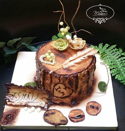 Cake Tree trunk - Cake by Fées Maison (AHMADI)