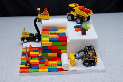 Novelty Lego Cake - Cake by Harper Cakes