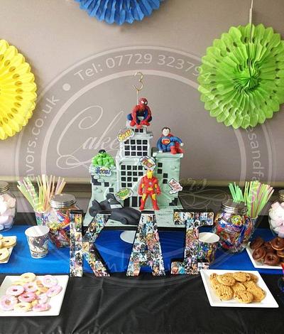 Marvel super hero cake - Cake by Cakes and Favors