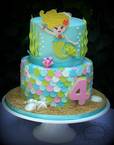 Mermaid cake - Cake by Karens Kakes