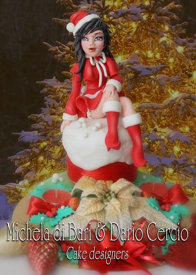 Christmas girl  ♥ - Cake by Michela di Bari