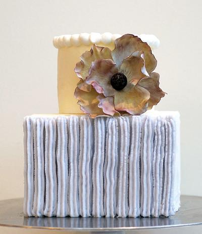 Modern Celebration Cake - Cake by Yvonne Janowski