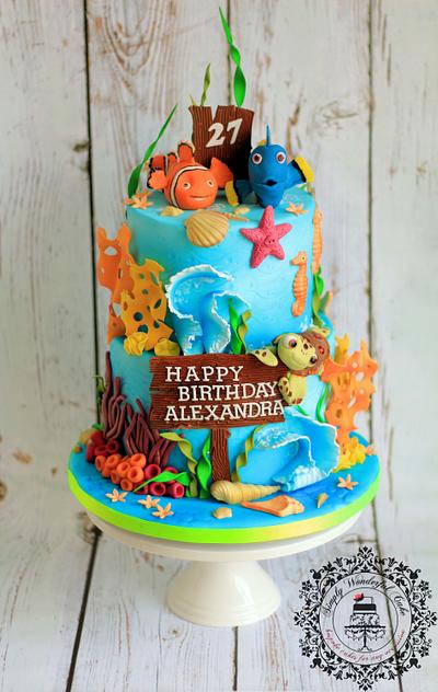 Cake for Alexandra Burke 27th Birthday - Cake by Dorota/ Dorothy