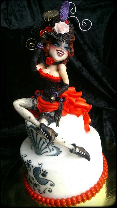 My MOULIN ROUGE girl!  - Cake by Emanuela