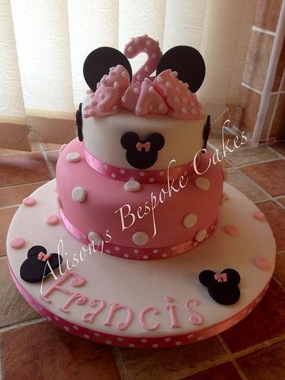 my Minnie - Cake by Alison's Bespoke Cakes