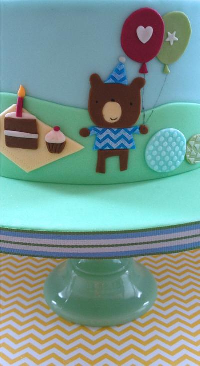 1st birthday cake - Cake by Hana Rawlings