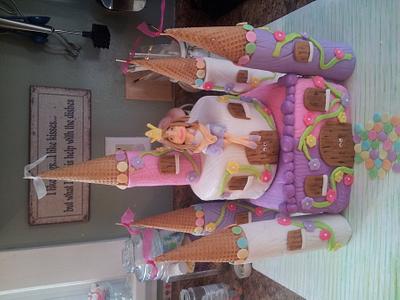 Princess Castle cake - Cake by Alisha Jahns