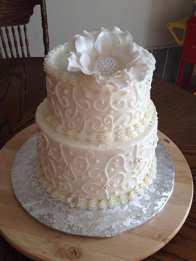 anniversary cake - Cake by taralynn