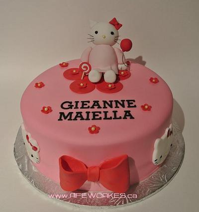 Hello Kitty Birthday Cake - Cake by Amanda