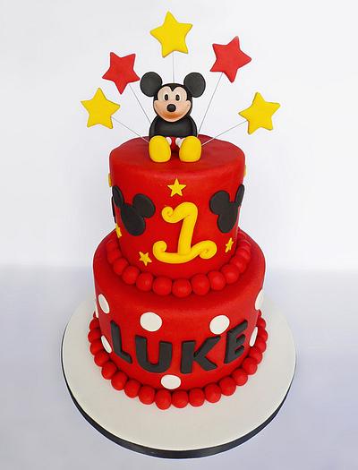 Mickey Mouse cake - Cake by Vanilla Iced 