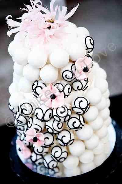 Chanel Inspired Cake Ball Cake - Cake by Pamela Genio-Bates